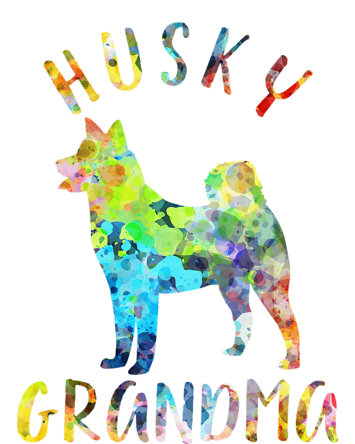 Husky Grandma Funny Siberian Husky Owner T-Shirt