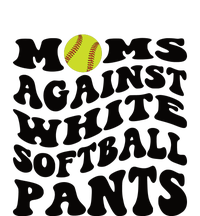 Moms Against White Softball Pants Funny Softball Mom Toddler Long Sleeve Shirt