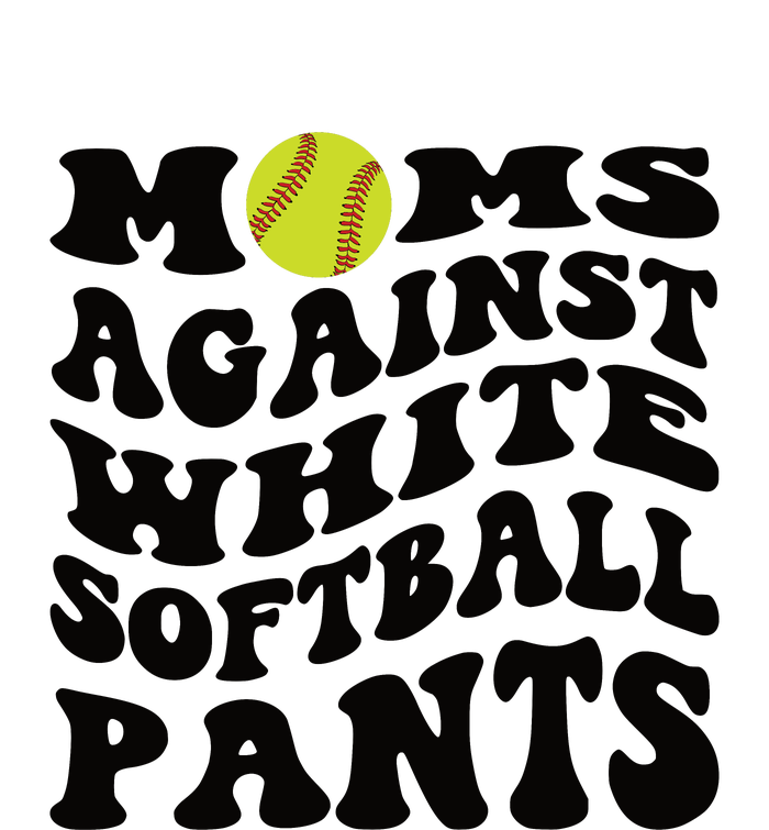 Moms Against White Softball Pants Funny Softball Mom Toddler Long Sleeve Shirt