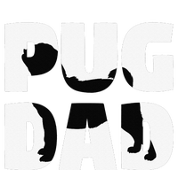 Pug Dad Pug Gift Father Dog Dad Tie-Dye Long Sleeve Shirt