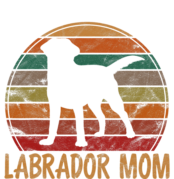 Retro Labrador Mom Dog Mother Pet Golden Black Lab Mama Pajama Set