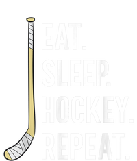 Eat Sleep Hockey Repeat Funny Ice Hockey Valucap Bio-Washed Visor