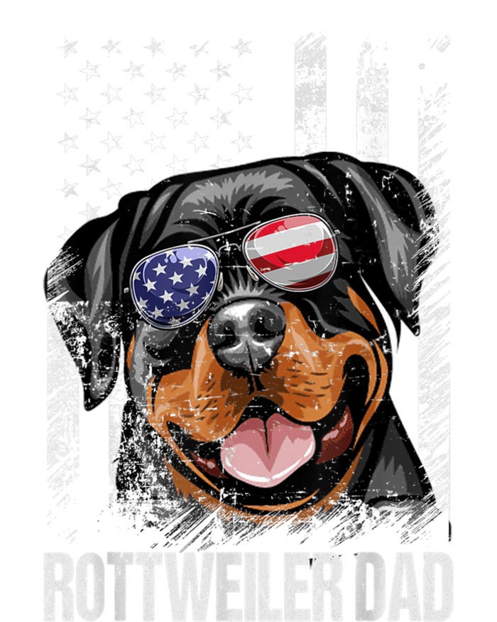 Best Rottweiler Dad Ever American Flag Dog Lover Gift Tie Dye Hoodie