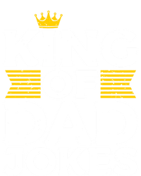 Fathers Day King Of Dad Jokes Humorous Funny Dad Jokes Great Gift Poster