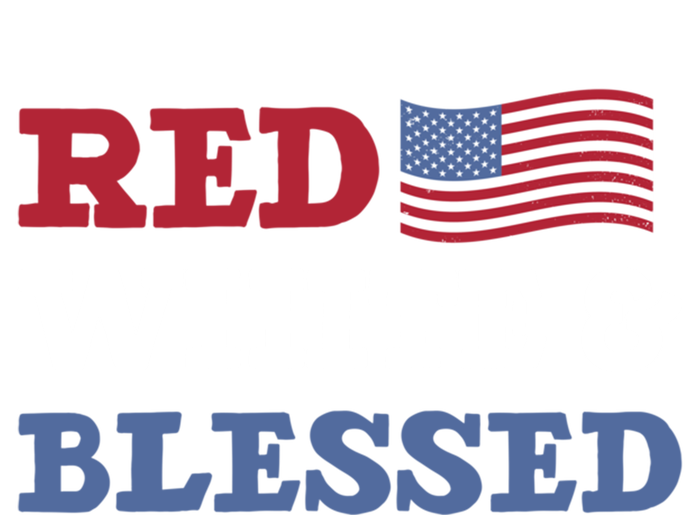 Blessed American Flag Red White And Blessed Cute Gift 16 in Basic Backpack