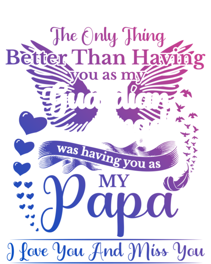 For My Dad In Heaven I Love You Miss You Memorial Day Gift Premium T-Shirt