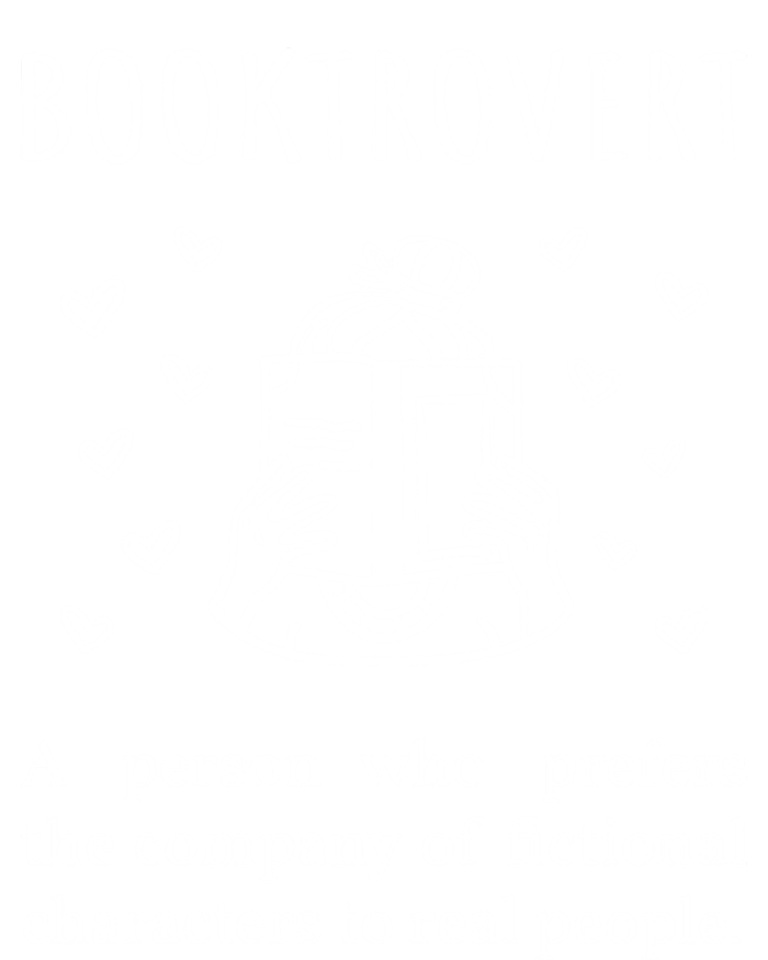 Booktrovert Definition Book Introvert Bookworm Librarian Gift Premium T-Shirt