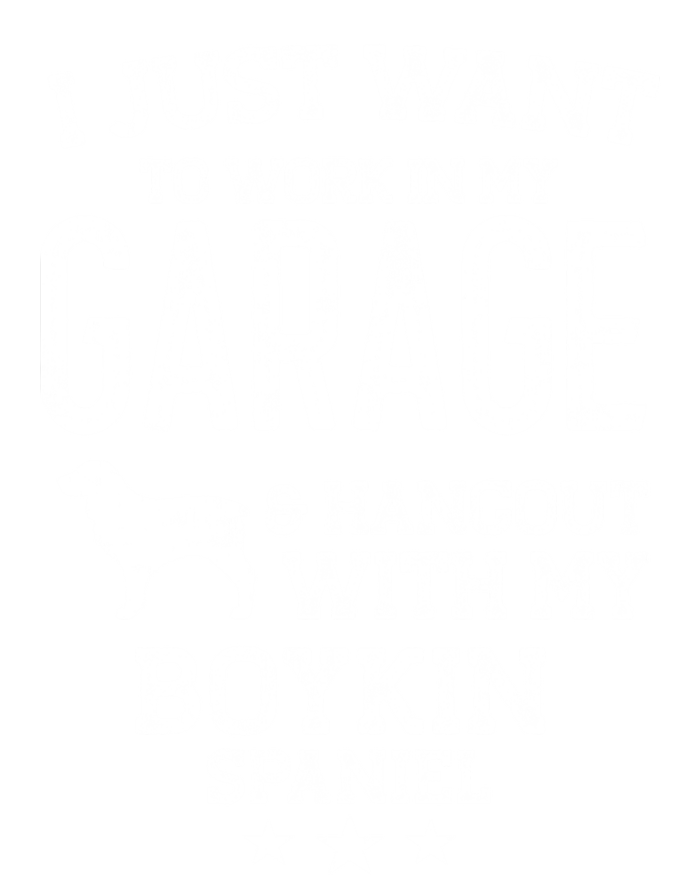 Boykin Spaniel Dad Car Garage Hangout Funny Gift Full Zip Hoodie