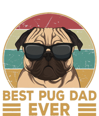 Best Pug Dad Ever Funny Pug Dog Gift Tank Top