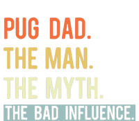 Best Pug Dad Ever Gifts Dog Animal Lovers Man Myth Cute T-Shirt