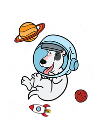 Bull Terrier Dog Astronaut Space Universe Galaxy Cool Gift T-Shirt