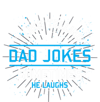 Funny I Like Telling Dad Jokes Sometimes He Laughs Dad Jokes Gift Toddler T-Shirt