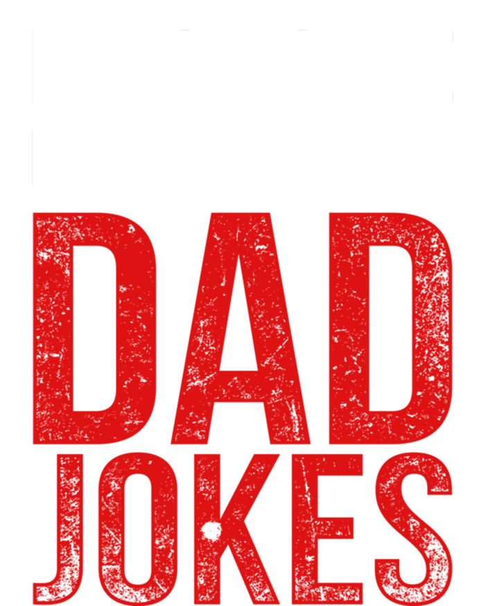 Humorous Punny Daddy Fathers Day Gift King Of Dad Jokes Great Gift Kids Long Sleeve Shirt