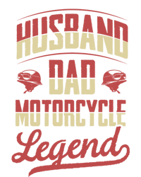 Husband Dad Motorcycle Legend Biker Dad Fathers Day Gift Kids Long Sleeve Shirt