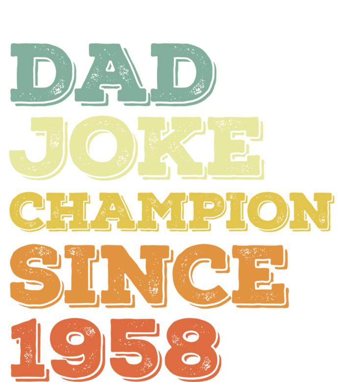 Dad Joke Champion Since 1958 Great Gift Birthday Fathers Day Cute Gift Poster