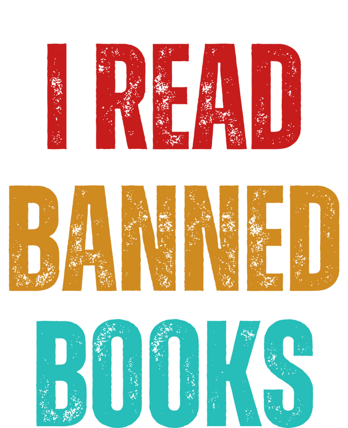 I Read Banned Books Im With The Banned Vintage Retro Tie-Dye T-Shirt