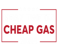 Mean Tweets And Cheap Gas 2024 ProTrump American Flag Hooded Wearable Blanket