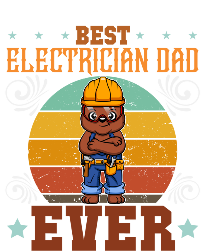 Best Electrician Dad Ever Electronics Engineer Gift Short Acrylic Beanie