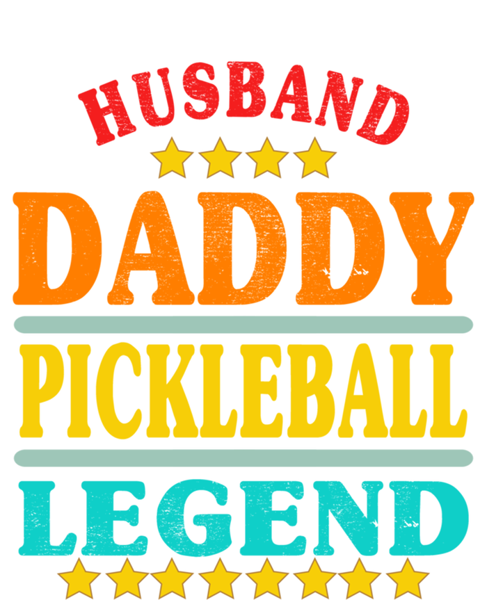 Best Husband Daddy Pickleball Legend Vintage Fathers Day Meaningful Gift Stripe Pom Pom Beanie