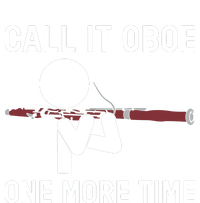 Funny Call It Oboe One More Time Bassoon Bassoonist Design Hoodie Women's T-Shirt