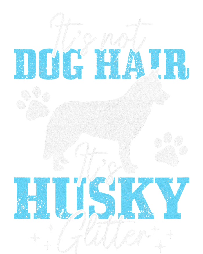 It's Not Dog Hair It's Husky Glitter Funny Husky Mom Kids Hoodie