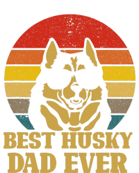 Vintage Best Husky Dad Ever Gift For Dog Lover T-Shirt