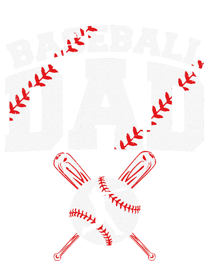 Baseball Dad Apparel Dad Baseball Fathers Day T-Shirt