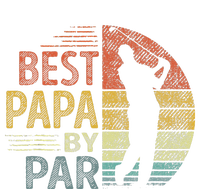 Best Papa By Par Fathers Day Golf Gift Grandpa Cooling Performance Crew T-Shirt