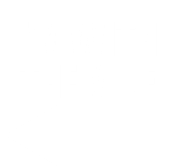 Im With The Milf Red Heart Pointing Arrow Love Hot Milf Gift Full Zip Hoodie