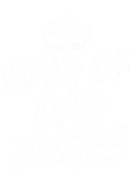 King Of Dad Jokes Fathers Day Humorous Puns Funny Dad Jokes Gift Tall Long Sleeve T-Shirt