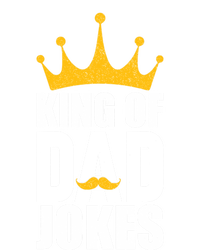 King Of Dad Jokes Funny Fathers Day Saying Gift Premium Hoodie