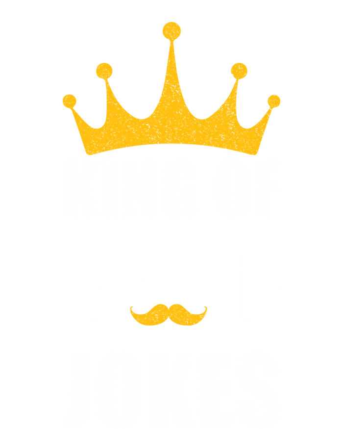 King Of Dad Jokes Funny Fathers Day Saying Gift Premium Hoodie