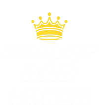 King Of Dad Jokes Funny Gift Women's V-Neck T-Shirt