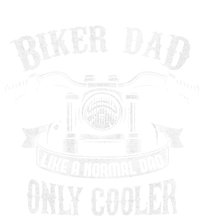 Biker Dad Motorcycle Fathers Day Design For Fathers T-Shirt