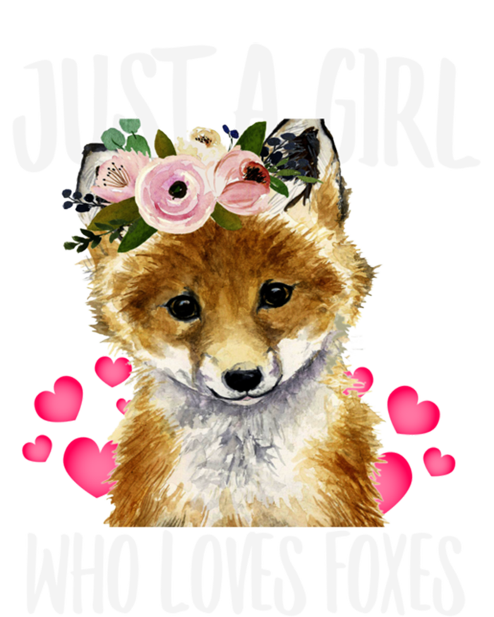 Just A Who Loves Foxes Lovegiftr Dad Mom Funny Funny Gift Long Sleeve Shirt