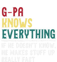 Gpa Know Everything Funny Fathers Day Gift For Grandfather T-Shirt