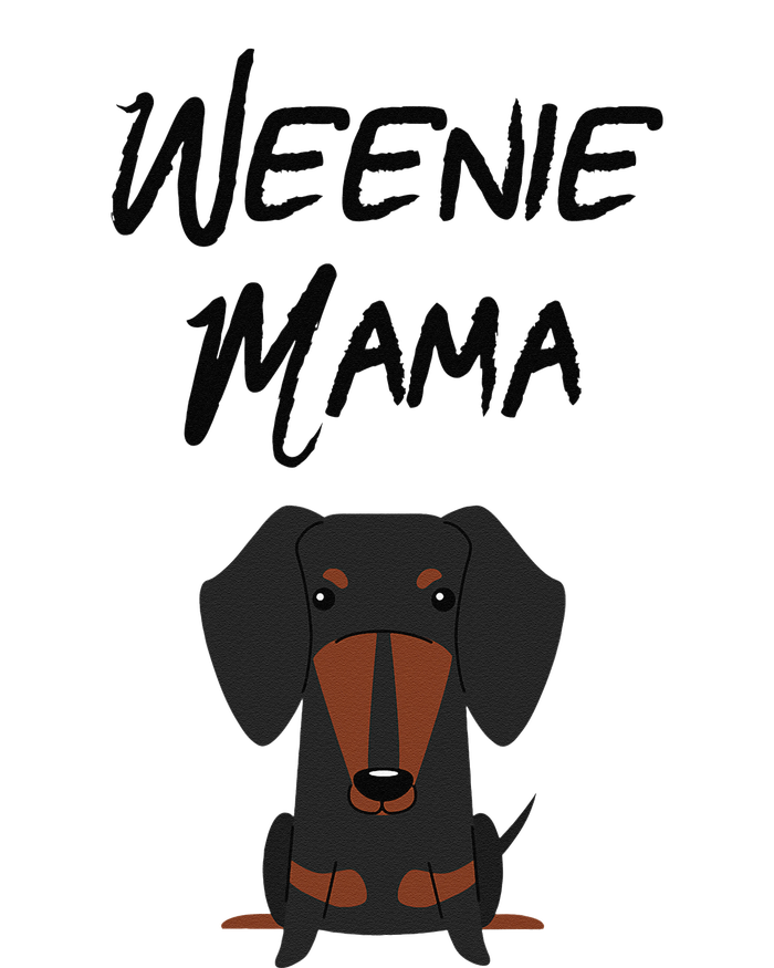 Dachshund Mom Weiner dog Wo Premium Crewneck Sweatshirt