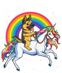 German Shepherd Unicorn Space Galaxy Rainbow T-Shirt