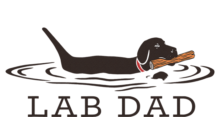 Lab Dad Labrador Retriever Dog Owner T-Shirt