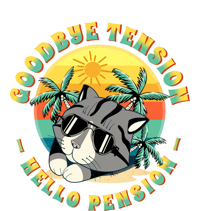 Funny Retired Retirement Gift Goodbye Tension Mousepad