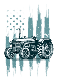 Farmer Rancher Truck Drive Driver Us Flag American Tractor Gift Tie Dye Hoodie