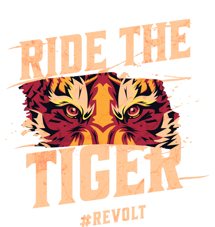 Ride The Tiger Revolt Against The Modern World Julius Evola Women's Tri-Blend 3/4-Sleeve Raglan Shirt