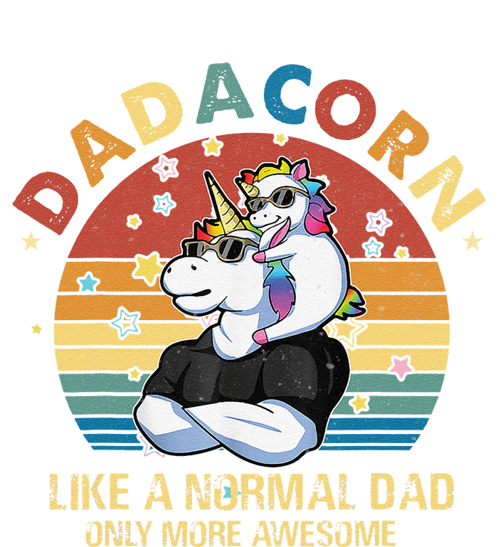 Cute Dadacorn Like A Normal Dad Only More Awesome Daddy Long Sleeve Shirt