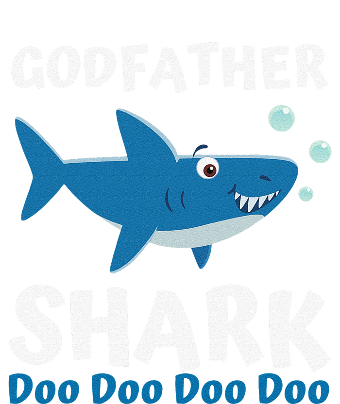 Fathers Day Gift From Godson Goddaughter Godfather Shark T-Shirt