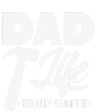 Dad Handyman Carpenter Funny Dad Life I Totally Nailed It Softstyle Adult Sport Polo