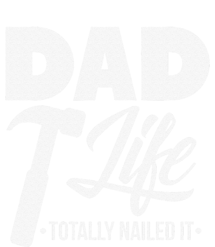 Dad Handyman Carpenter Funny Dad Life I Totally Nailed It Softstyle Adult Sport Polo