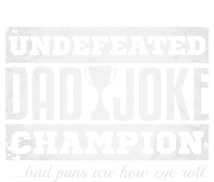 Dad Joke Champion Funny Fathers Day Gift Bad Puns T-Shirt