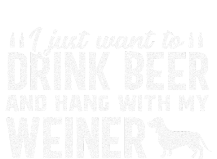 Drink Beer Funny Weiner Daschund Dog Dad Fathers Day Gift Hoodie