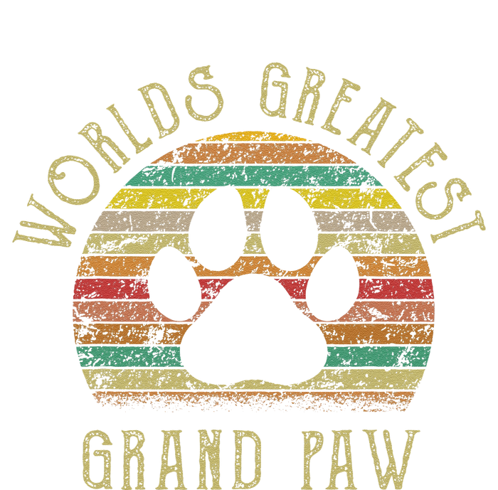 Grand Paw Dog Lover Grandpaw Fathers Day T-Shirt