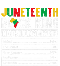 Juneteenth Black King Nutritional Facts Melanin Men Father Toddler Hoodie